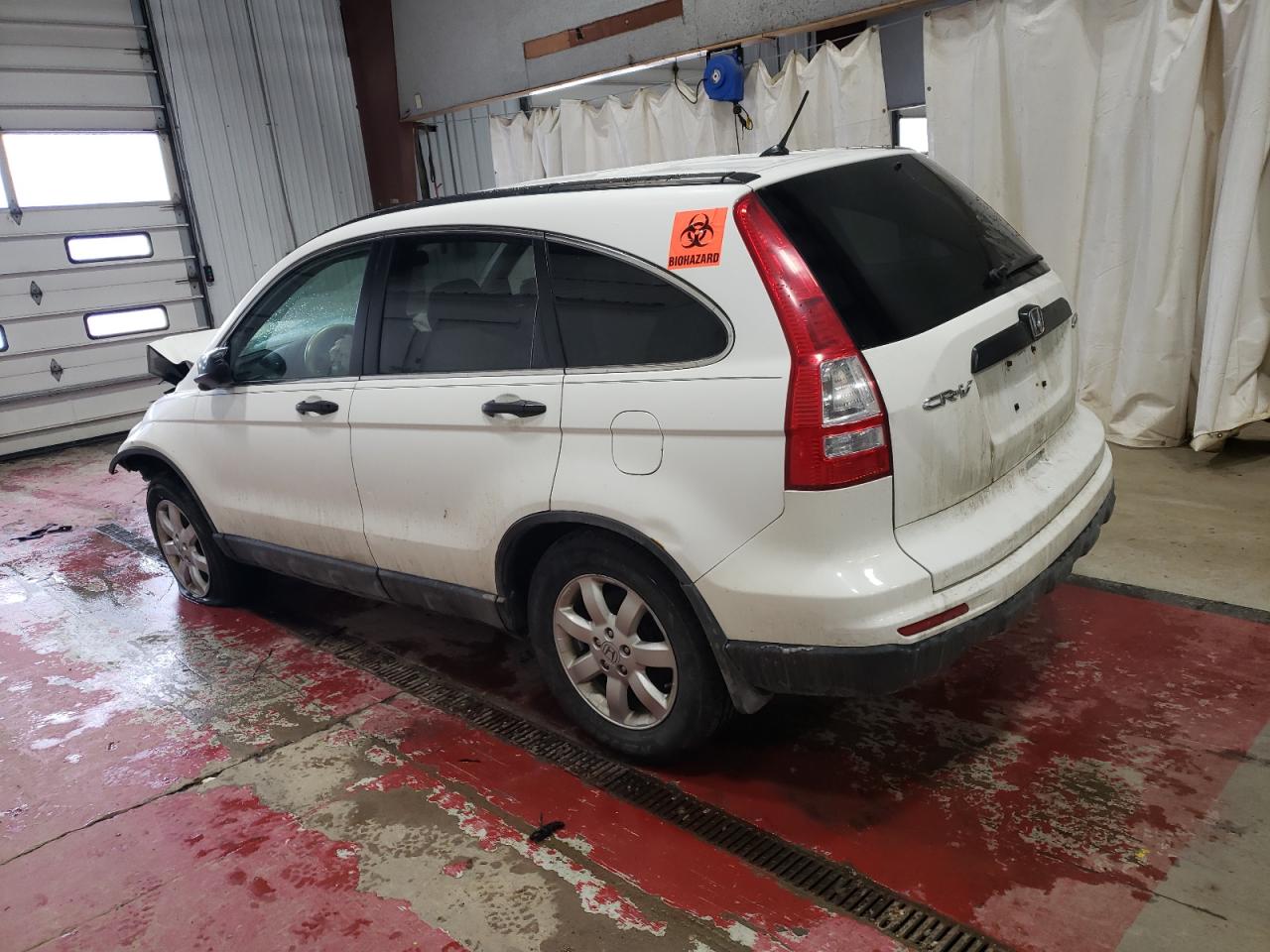 2011 Honda CR-V VIN JHLRE4H43BC002420 Copart auction photo, front end damage thumbnail 2
