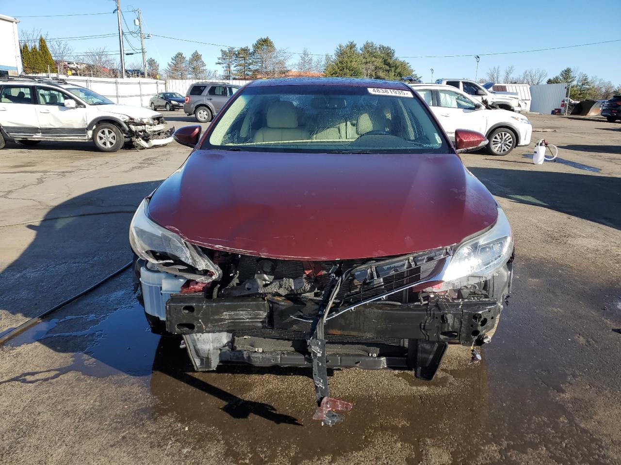 2015 Toyota Avalon VIN 4T1BK1EBXFU155431 Copart auction photo, front end damage thumbnail 5