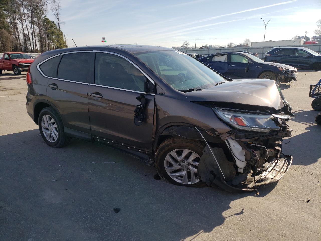 2016 Honda CR-V VIN 2HKRM4H52GH664395 Copart auction photo, front end damage thumbnail 4