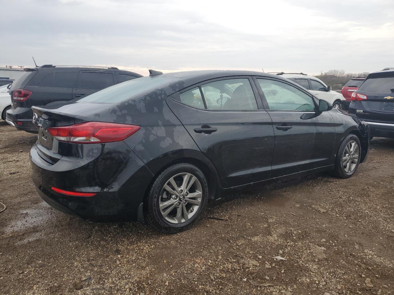 2018 Hyundai Elantra VIN 5NPD84LF8JH328322 Copart auction photo, front end damage thumbnail 3