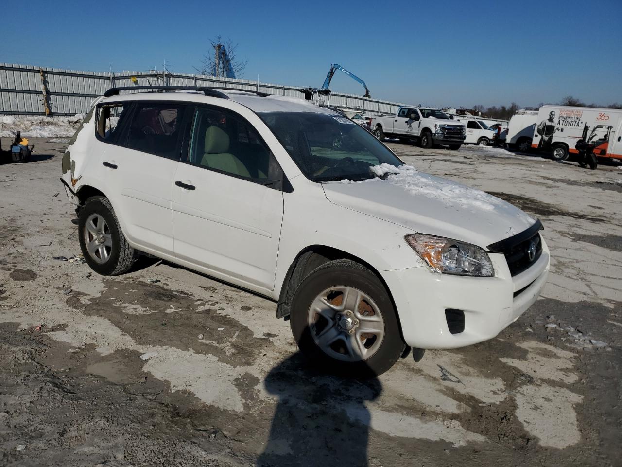 2010 Toyota RAV 4 VIN 2T3JF4DV6AW046669 Copart auction photo, rear end / front end damage thumbnail 4