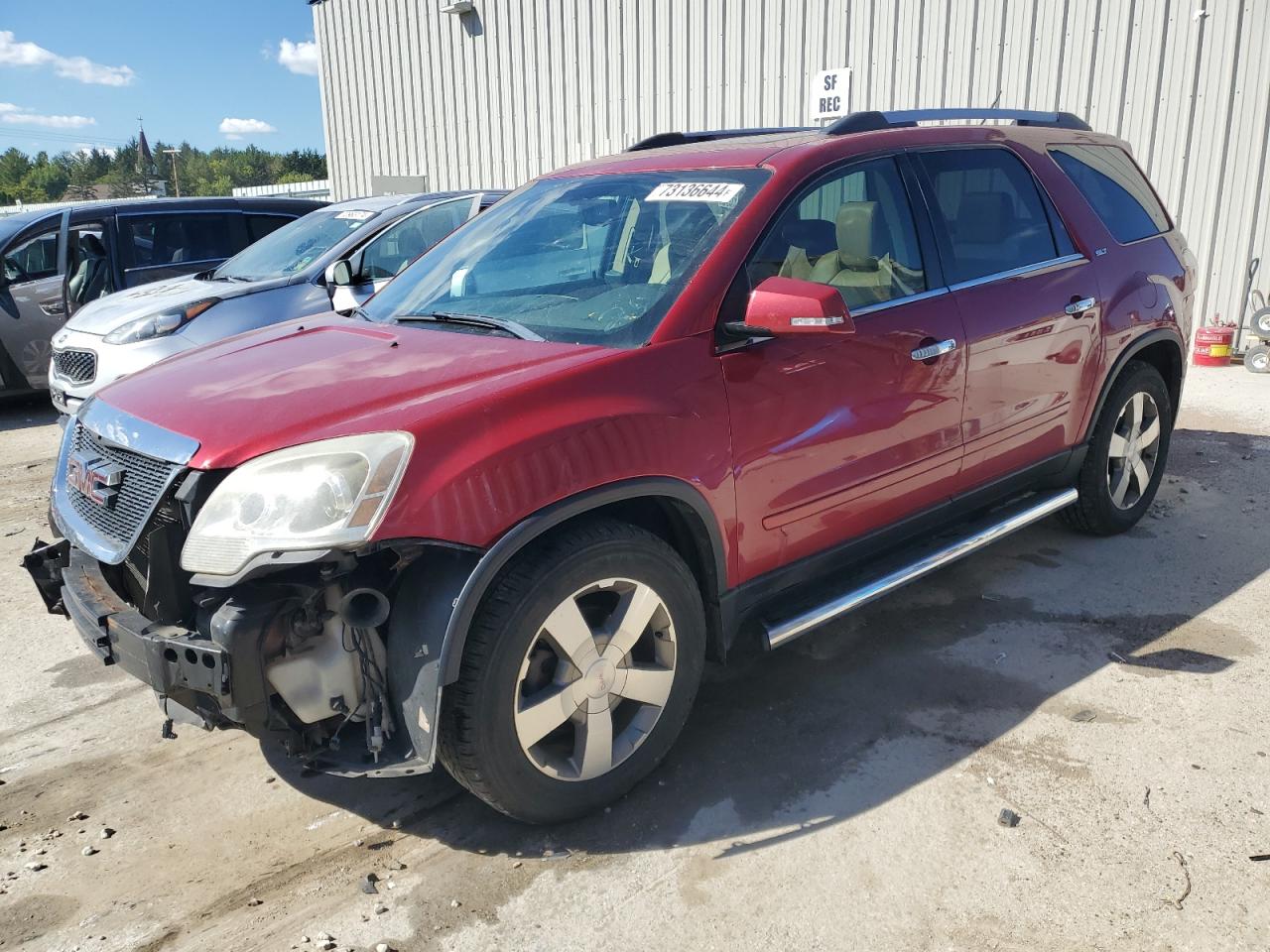 2012 GMC Acadia VIN 1GKKVRED8CJ180437