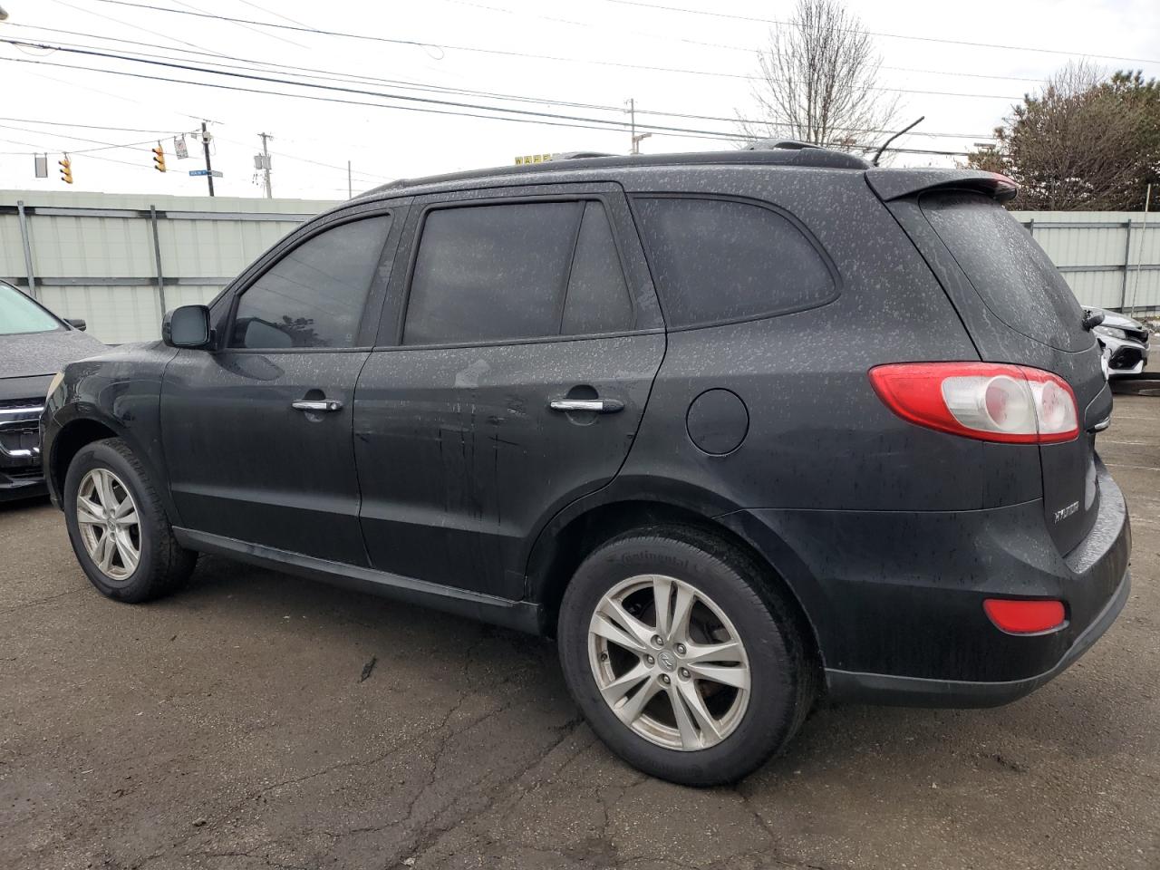 2011 Hyundai Santa Fe VIN 5XYZK3AB5BG090679 Copart auction photo, front end / rear end damage thumbnail 2