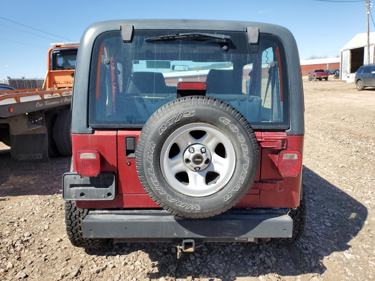1998 Jeep Wrangler VIN 1J4FY29P7WP758989 Copart auction photo, front end damage thumbnail 6