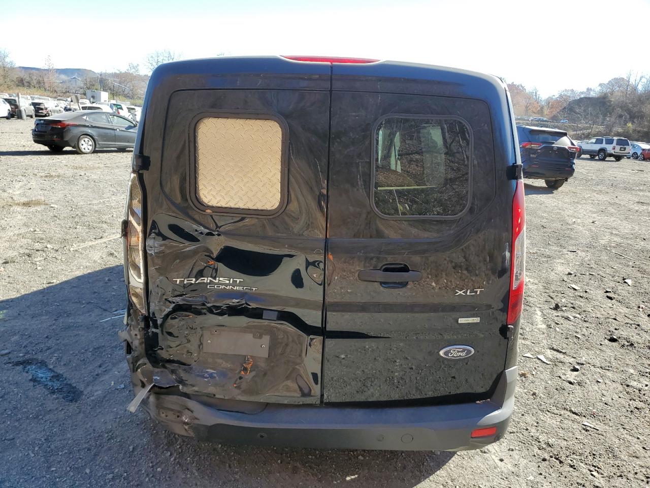 2016 Ford Transit VIN NM0LS7FX2G1277772 Copart auction photo, rear end / minor dent/scratches damage thumbnail 6