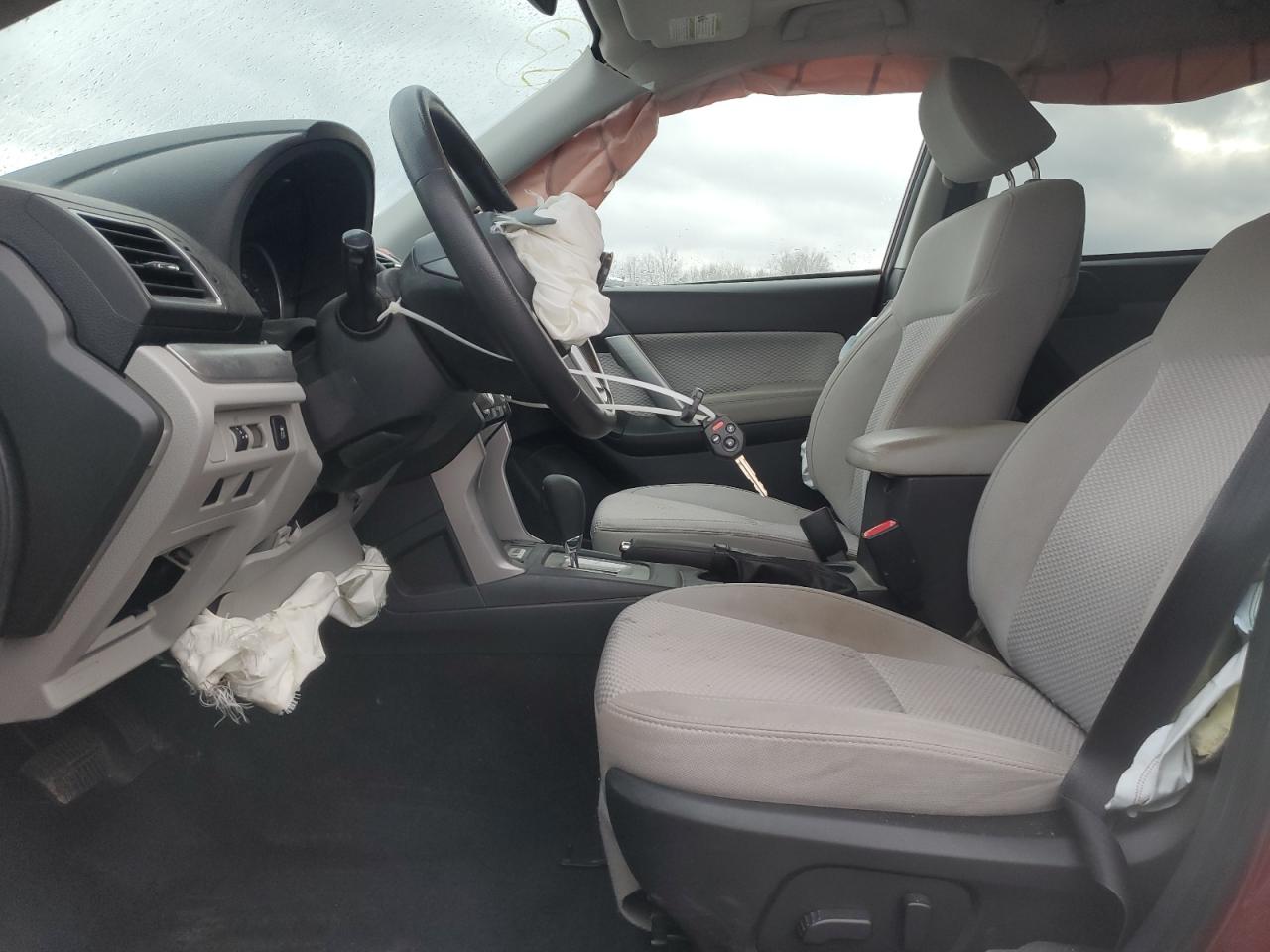 2017 Subaru Forester VIN JF2SJAEC5HH528047 Copart auction photo, front end damage thumbnail 7