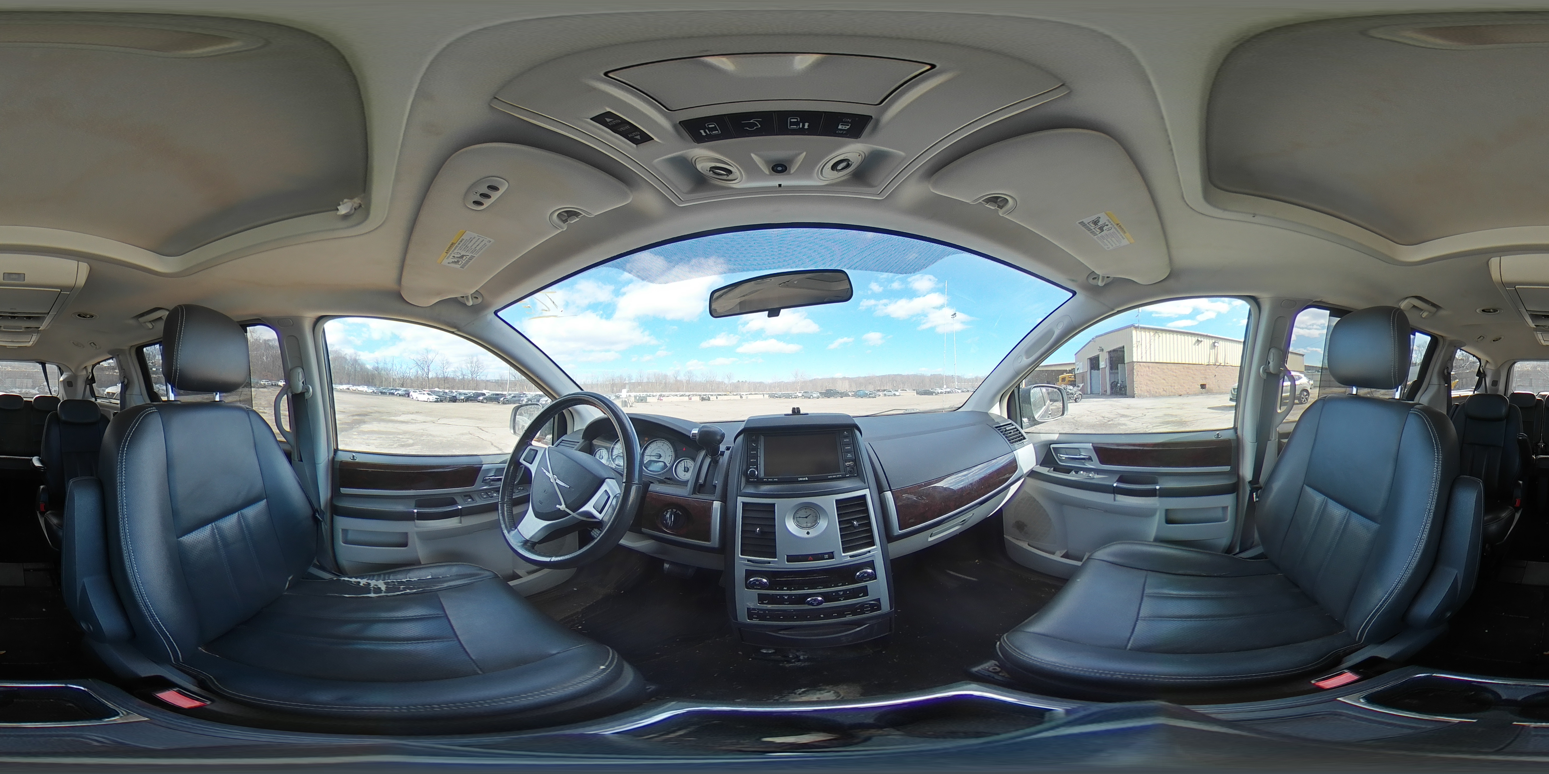 2010 Chrysler Town & Country VIN 2A4RR8D19AR457017 Copart auction photo, rear end / side damage thumbnail 13