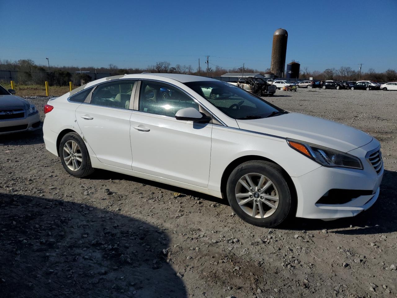 2017 Hyundai Sonata VIN 5NPE24AF3HH496517 Copart auction photo, normal wear damage thumbnail 4