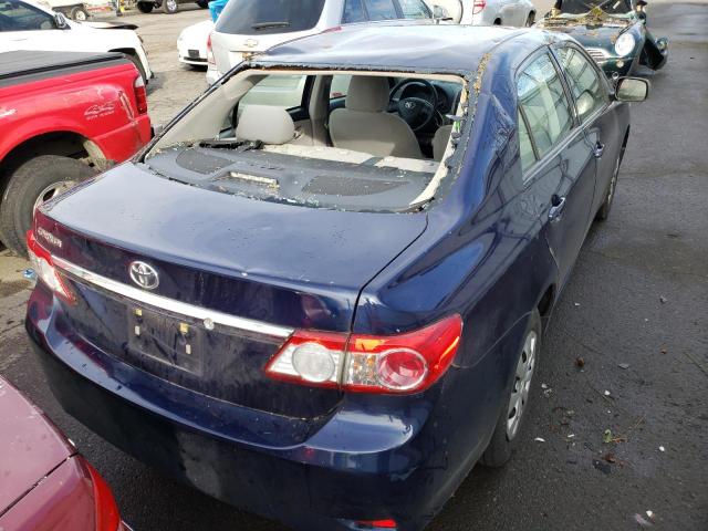 2013 Toyota Corolla VIN 2T1BU4EE3DC927482 Copart auction photo, top/roof / all over damage thumbnail 6