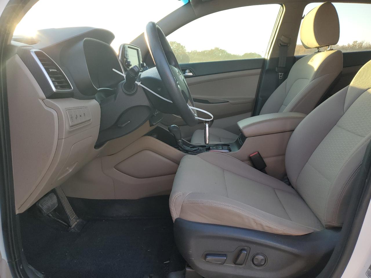 2021 Hyundai Tucson VIN KM8J33A45MU328815 Copart auction photo, all over damage thumbnail 7
