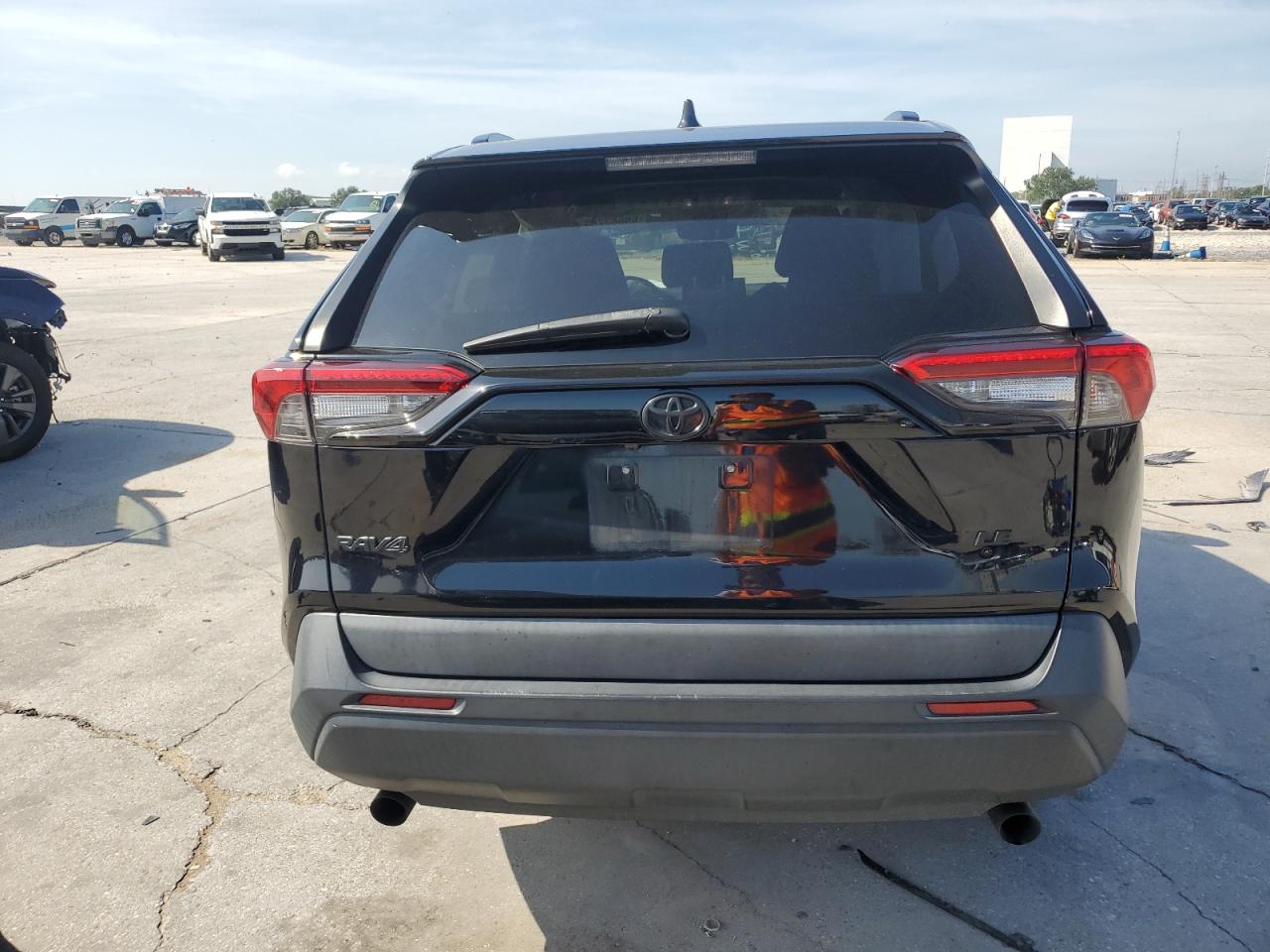 2021 Toyota RAV 4 VIN 2T3H1RFV7MC163948 Copart auction photo, all over damage thumbnail 6