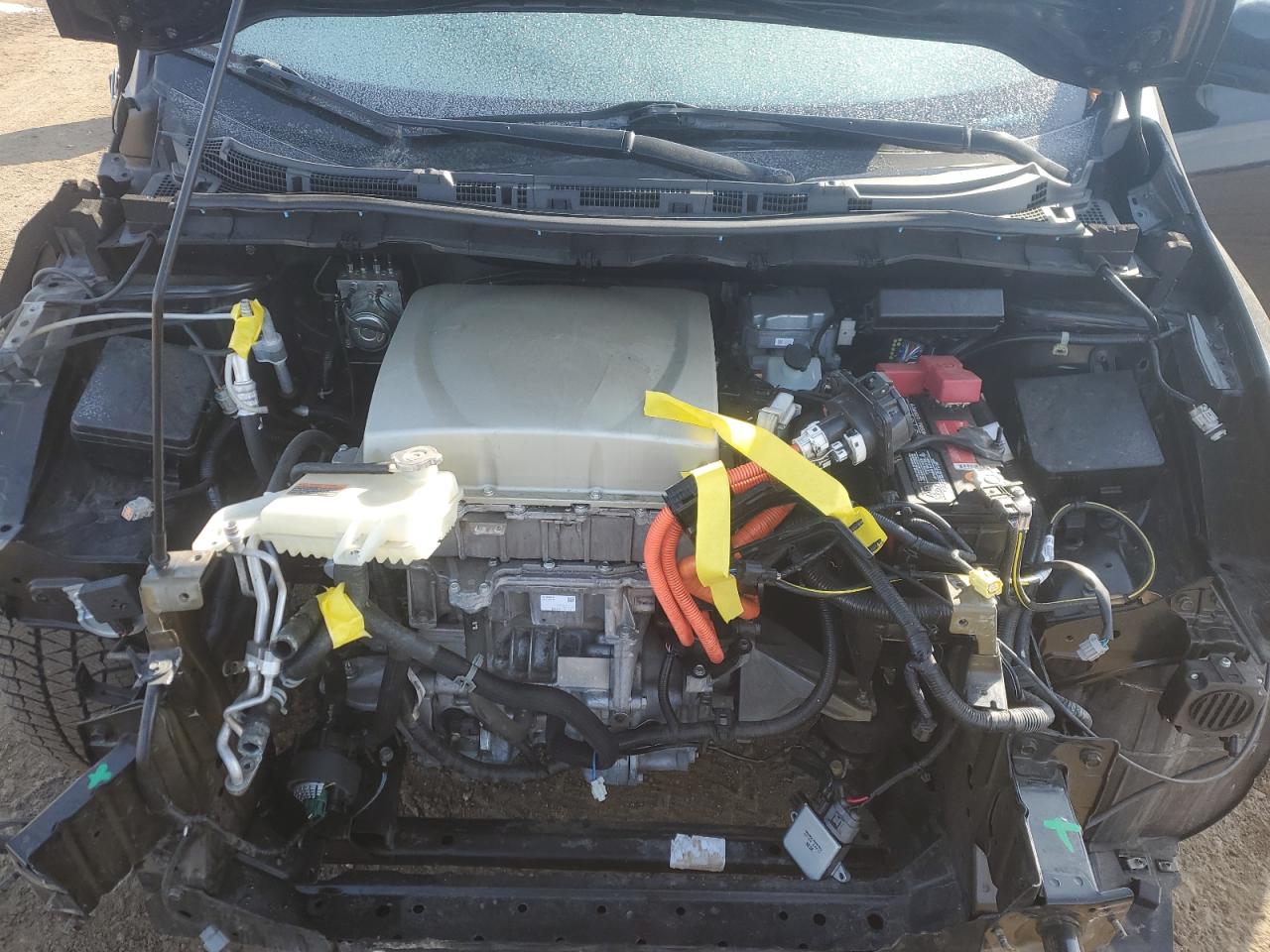 2016 Nissan Leaf VIN 1N4AZ0CP0GC309260 Copart auction photo, front end damage thumbnail 12