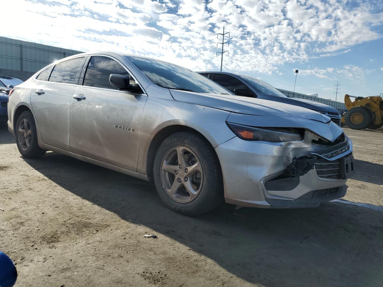 2017 Chevrolet Malibu VIN 1G1ZB5ST9HF253972 Copart auction photo, front end damage thumbnail 4