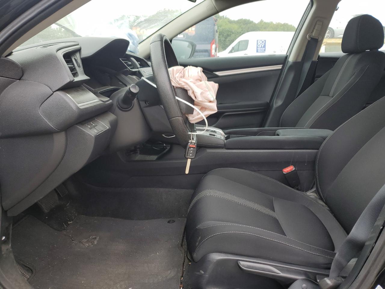 2019 Honda Civic VIN 2HGFC2F63KH594821 Copart auction photo, front end damage thumbnail 7