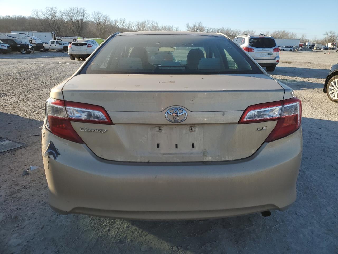 2012 Toyota Camry VIN 4T1BF1FK0CU005648 Copart auction photo, side damage thumbnail 6
