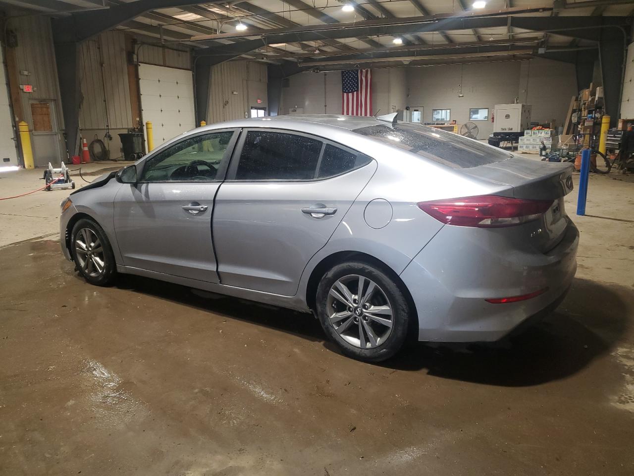 2017 Hyundai Elantra VIN 5NPD84LFXHH015802 Copart auction photo, front end damage thumbnail 2