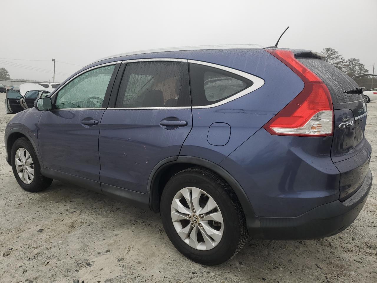 2013 Honda CR-V VIN 2HKRM3H76DH502387 Copart auction photo, side damage thumbnail 2