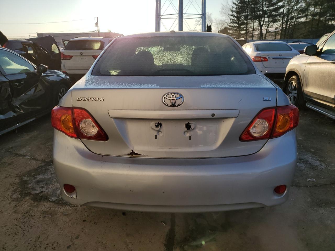 2009 Toyota Corolla VIN 2T1BU40E09C051226 Copart auction photo, undercarriage / side damage thumbnail 6