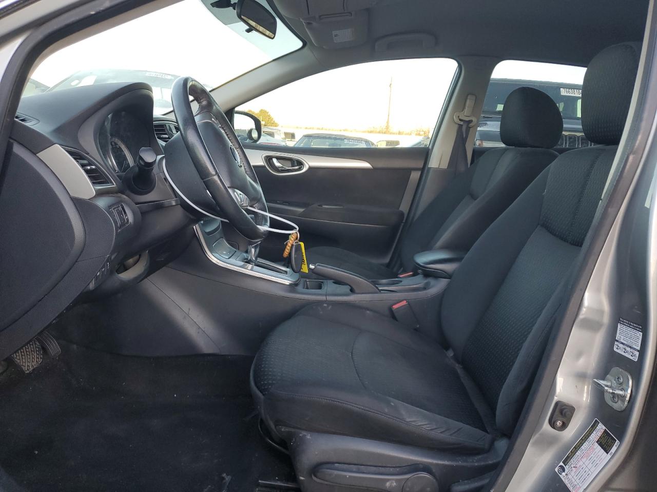 2014 Nissan Sentra VIN 3N1AB7AP4EY227405 Copart auction photo, front end / rear end damage thumbnail 7