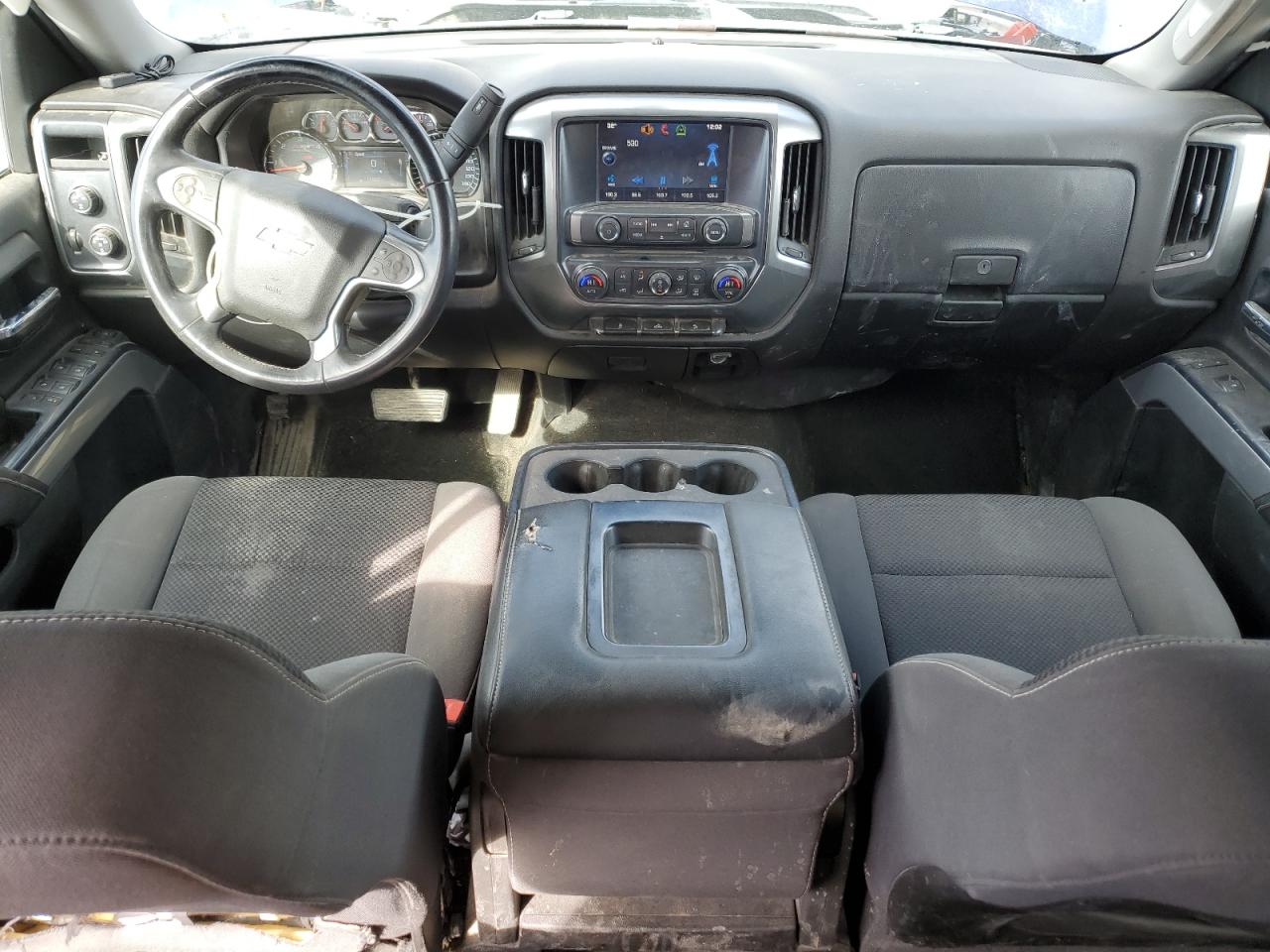 2014 Chevrolet Silverado VIN 3GCUKREC9EG284718 Copart auction photo, undercarriage / front end damage thumbnail 8