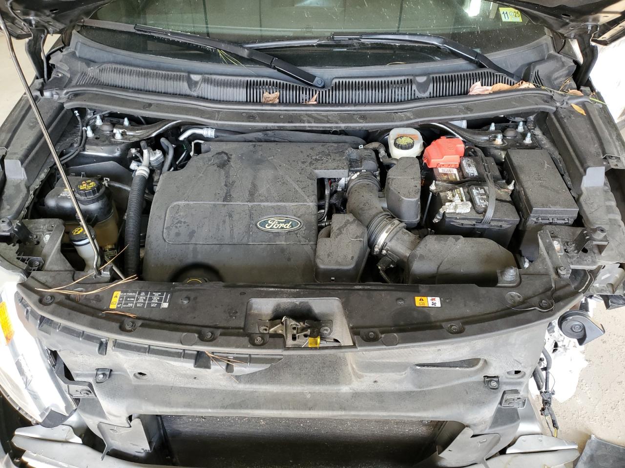 2015 Ford Explorer VIN 1FM5K8D85FGB16613 Copart auction photo, all over / undercarriage damage thumbnail 12