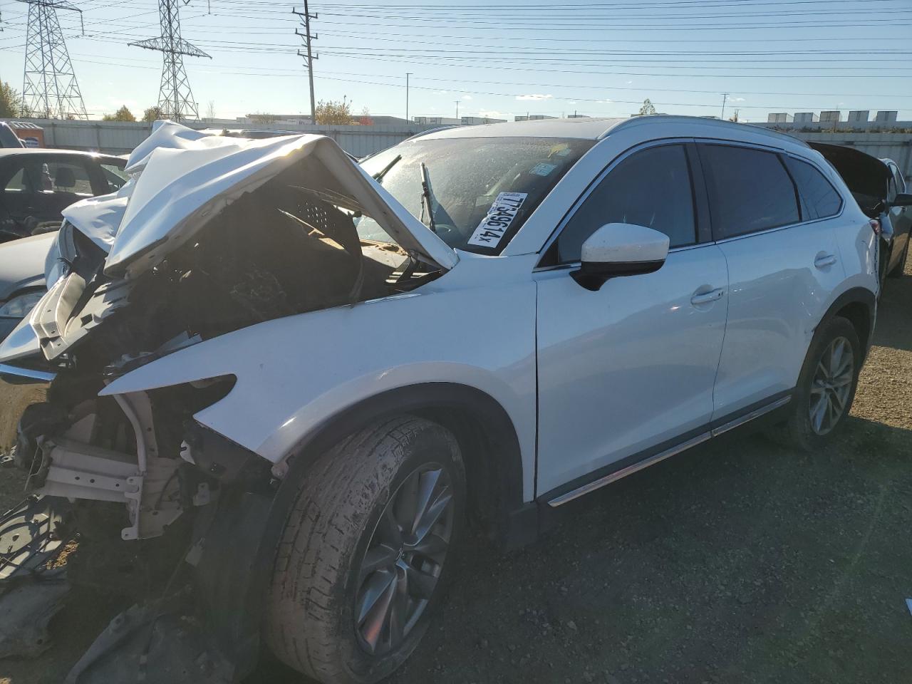 2016 Mazda CX-9 VIN JM3TCBDY1G0113893