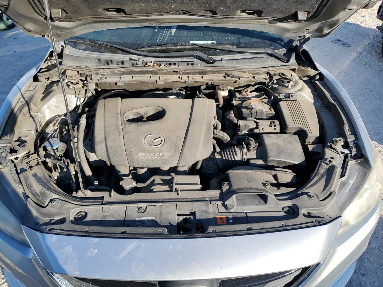 2016 Mazda 6 VIN JM1GJ1U57G1406319 Copart auction photo, undercarriage / side damage thumbnail 12