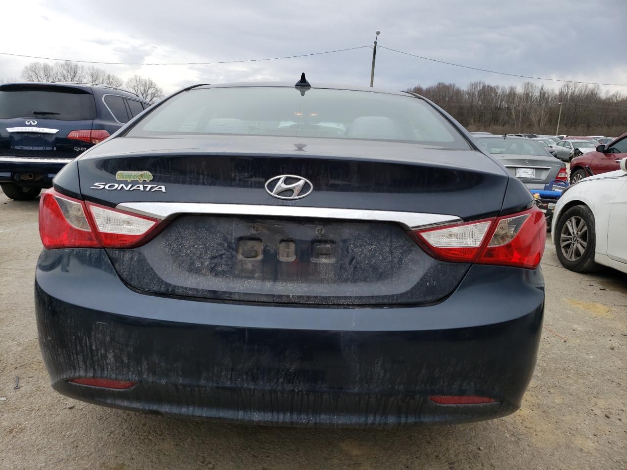 2013 Hyundai Sonata VIN 5NPEB4AC7DH774562 Copart auction photo, front end damage thumbnail 6