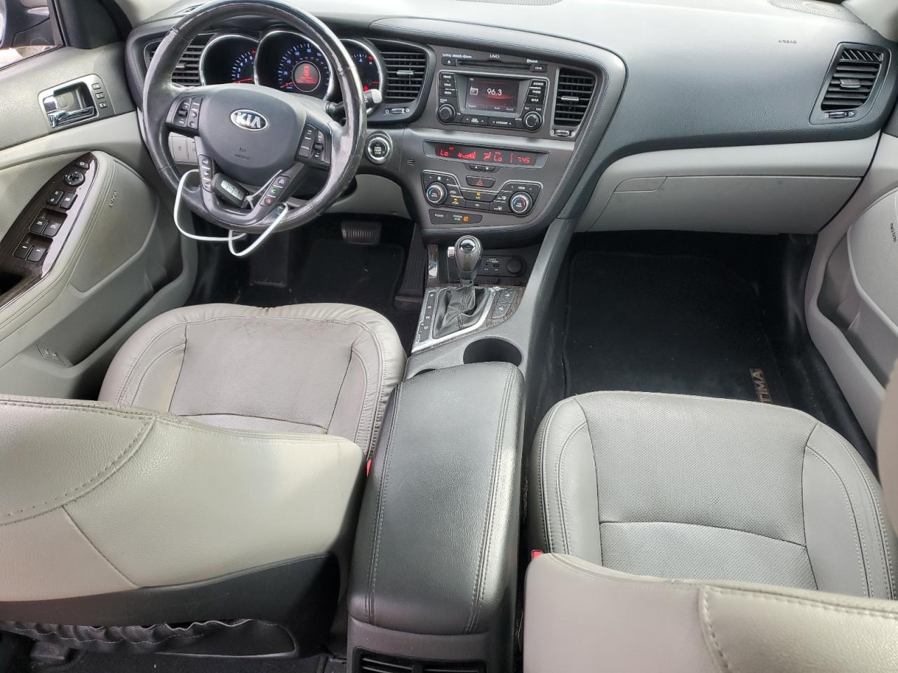 2013 KIA Optima VIN 5XXGN4A73DG157299 Copart auction photo, front end damage thumbnail 8