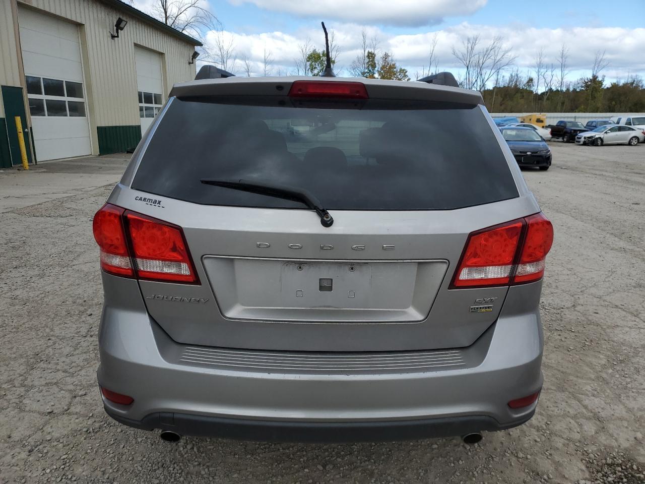 2015 Dodge Journey VIN 3C4PDCBG1FT686172 Copart auction photo, front end / side damage thumbnail 6