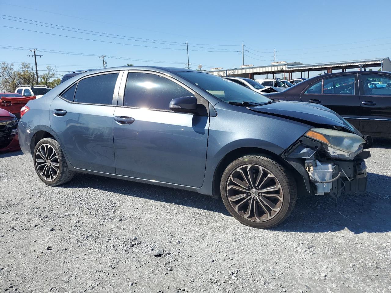 2016 Toyota Corolla VIN 2T1BURHE3GC542419 Copart auction photo, front end damage thumbnail 4
