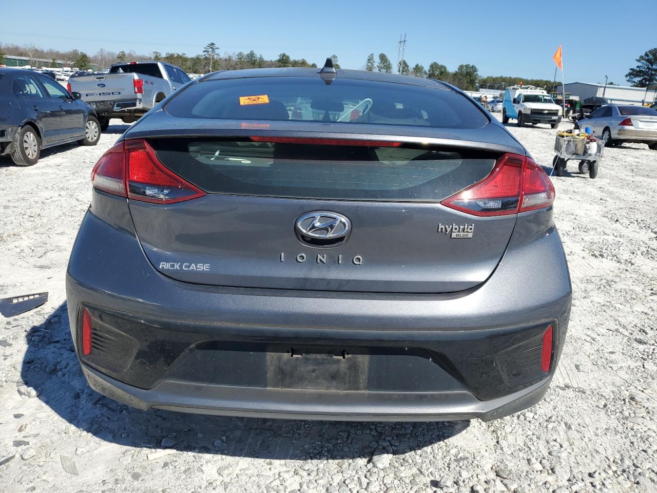 2019 Hyundai IONIQ VIN KMHC65LC5KU125310 Copart auction photo, front end / side damage thumbnail 6