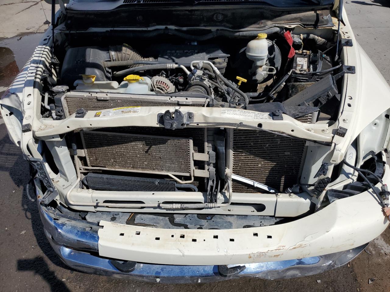 2008 Dodge RAM VIN 1D7HU18258J163967 Copart auction photo, front end / rear end damage thumbnail 11