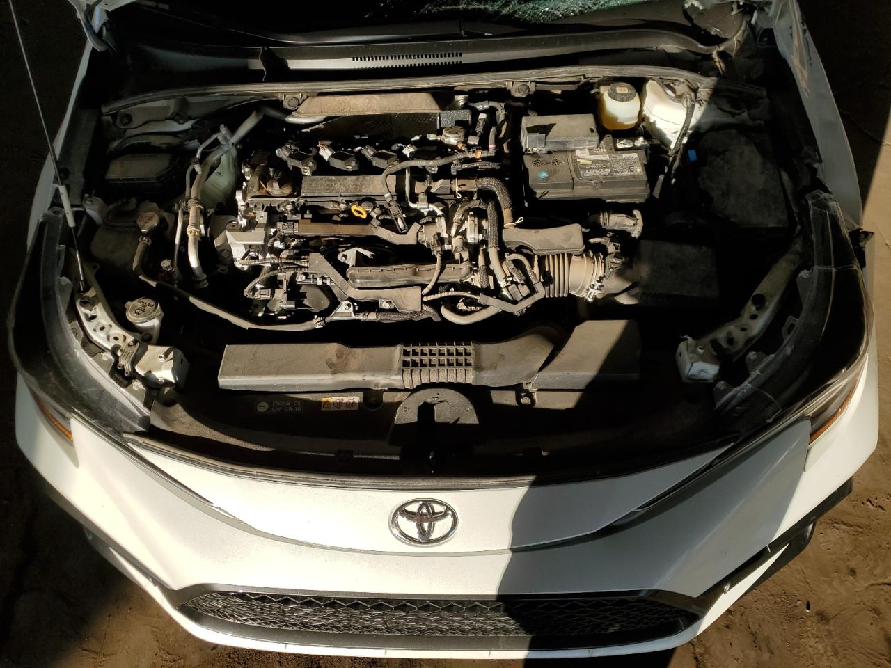 2021 Toyota Corolla VIN JTDS4MCE7MJ077007 Copart auction photo, front end / side damage thumbnail 11