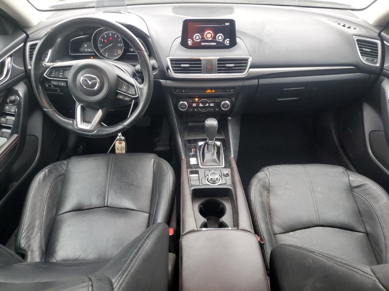 2018 Mazda 3 VIN 3MZBN1W31JM266916 Copart auction photo, front end damage thumbnail 8