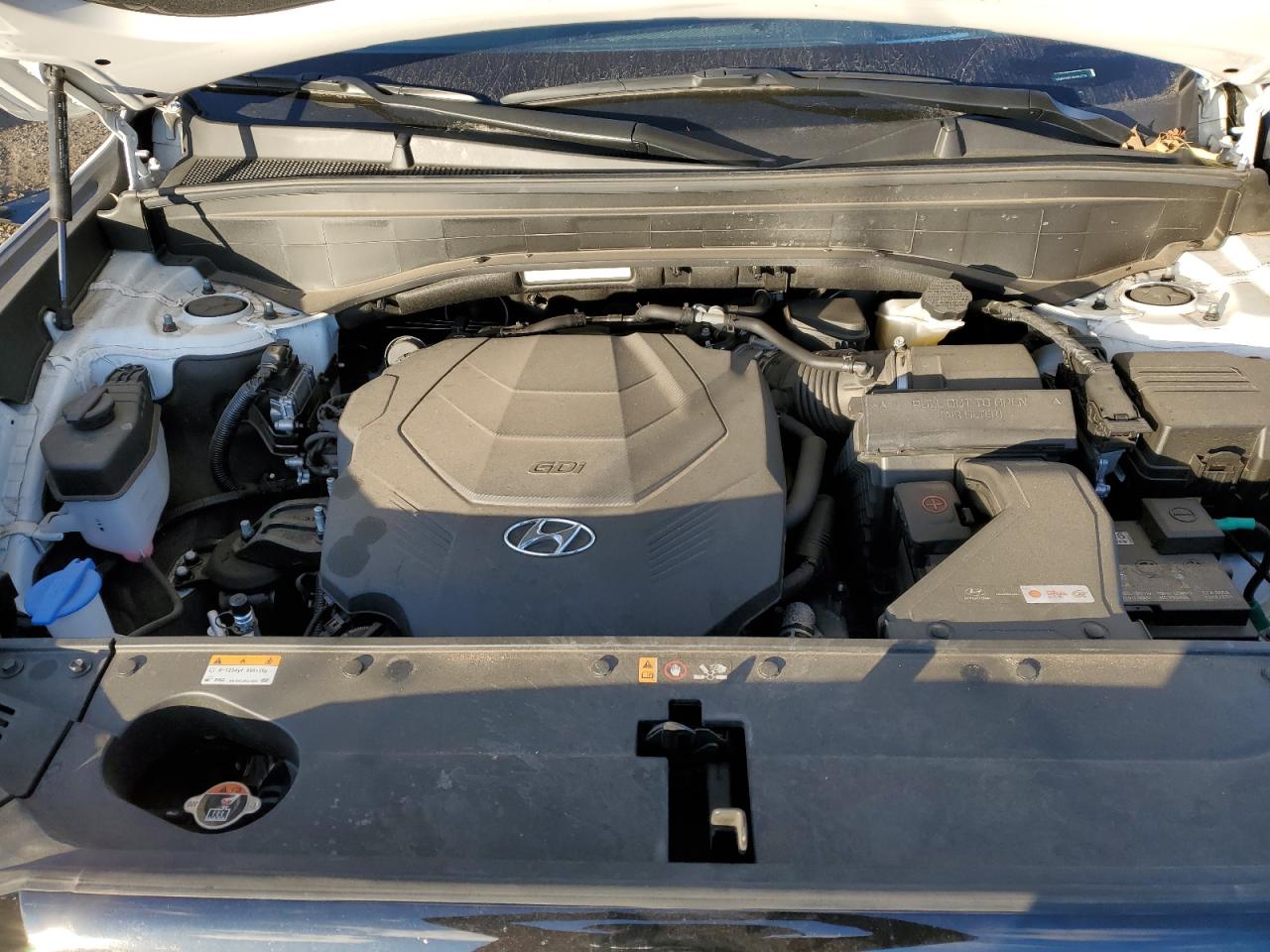 2023 Hyundai Palisade VIN KM8R5DGE0PU564778 Copart auction photo, rear end damage thumbnail 13