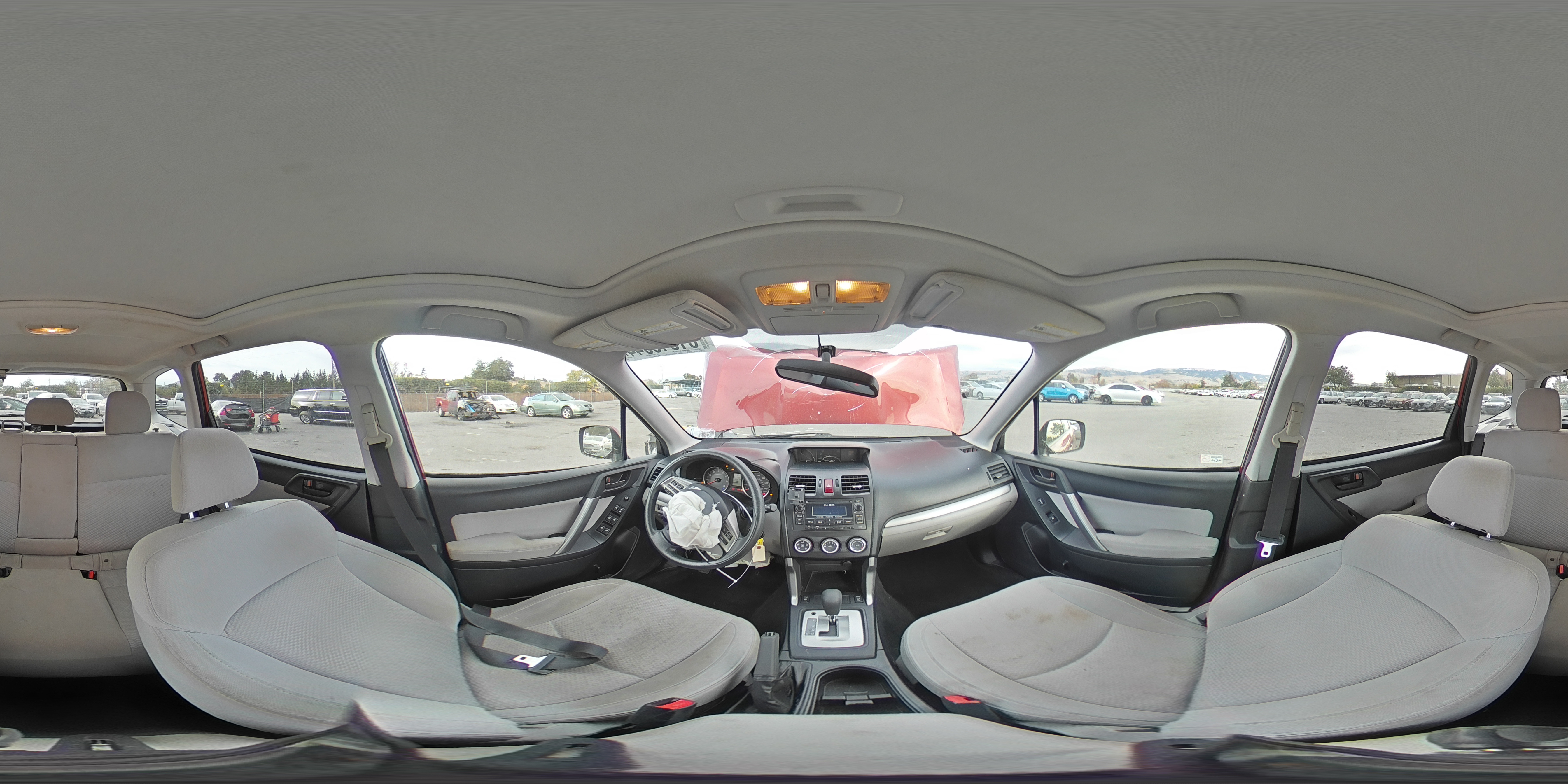 2015 Subaru Forester VIN JF2SJADC4FH809609 Copart auction photo, mechanical / front end damage thumbnail 14