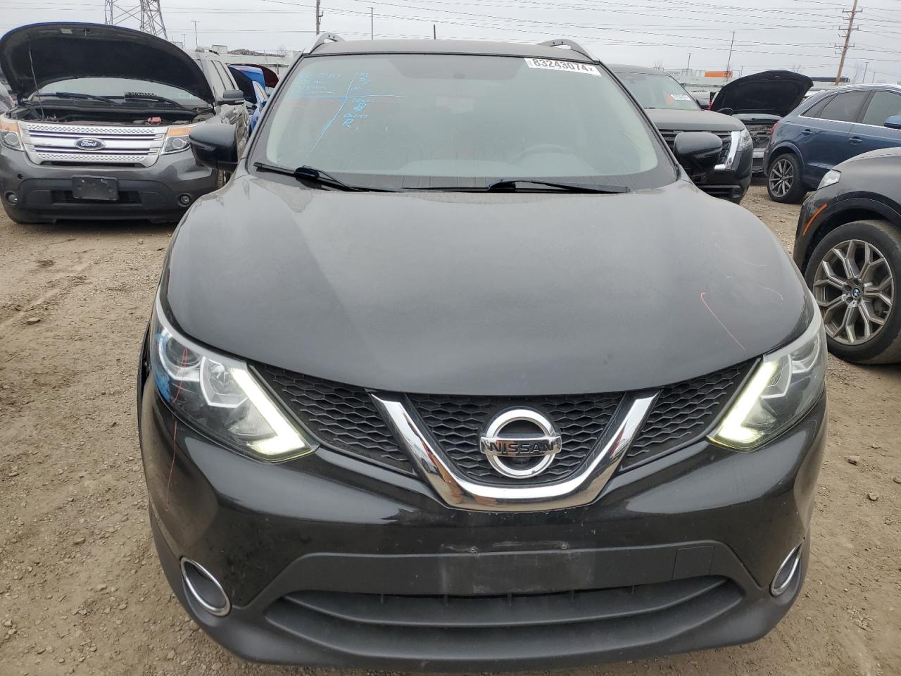 2017 Nissan Rogue VIN JN1BJ1CRXHW115755 Copart auction photo, side / front end damage thumbnail 5