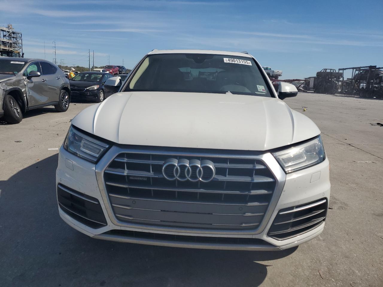 2020 Audi Q5 VIN WA1ANAFY9L2113778 Copart auction photo, rear end damage thumbnail 5