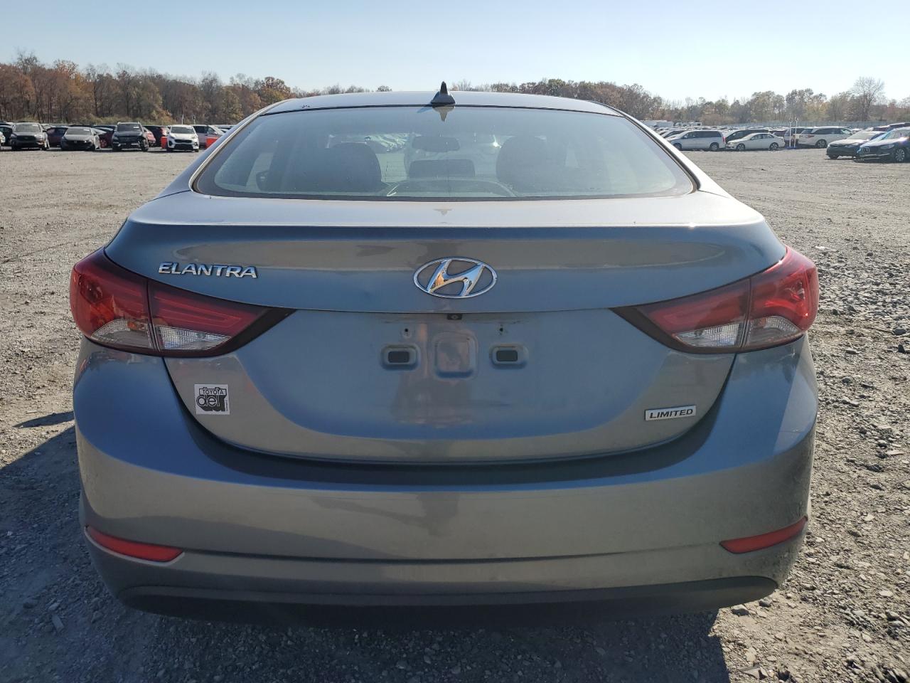 2016 Hyundai Elantra VIN KMHDH4AE8GU597358 Copart auction photo, front end damage thumbnail 6