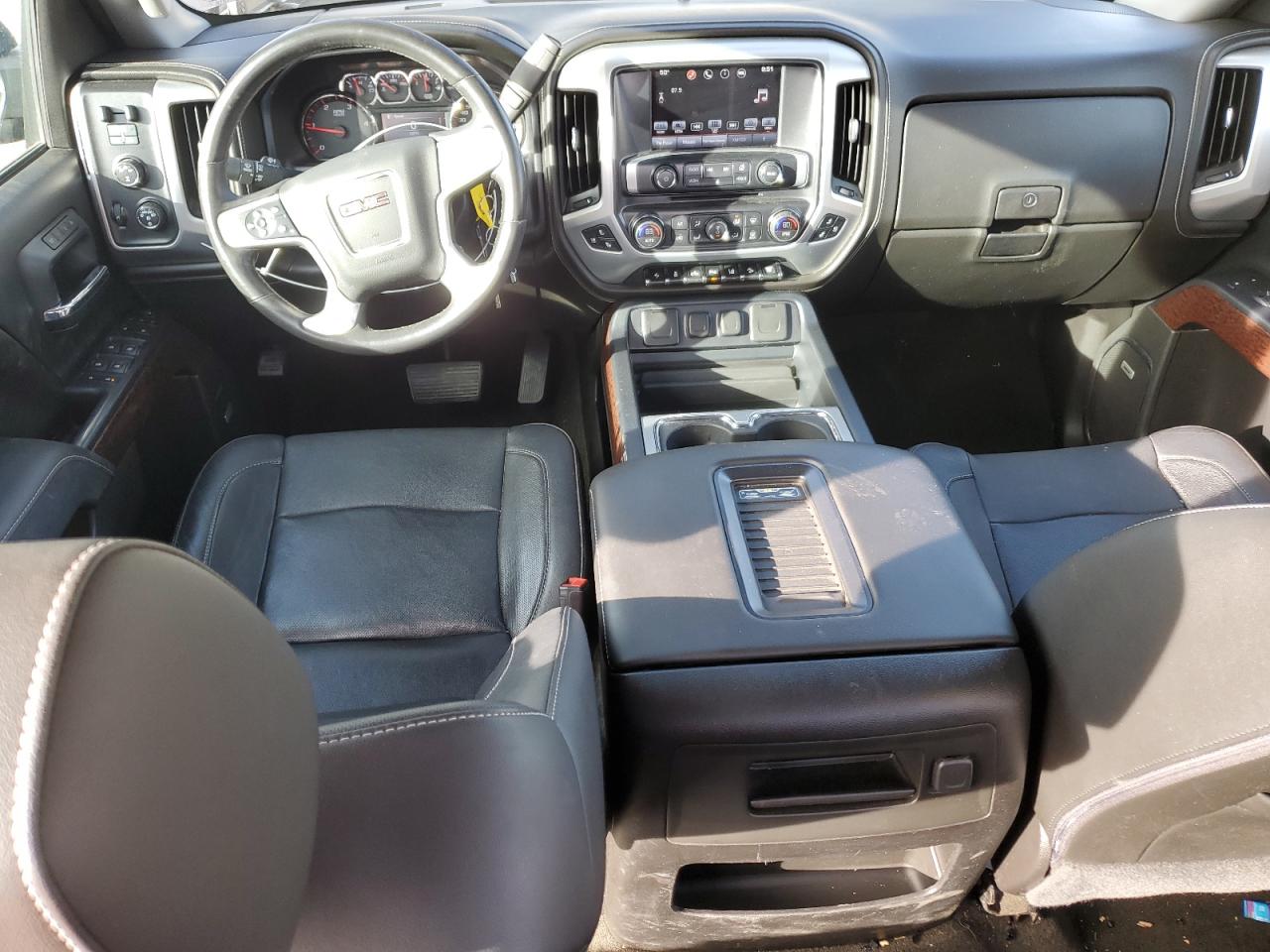 2016 GMC Sierra VIN 1GT12TE87GF107004 Copart auction photo, front end / side damage thumbnail 8