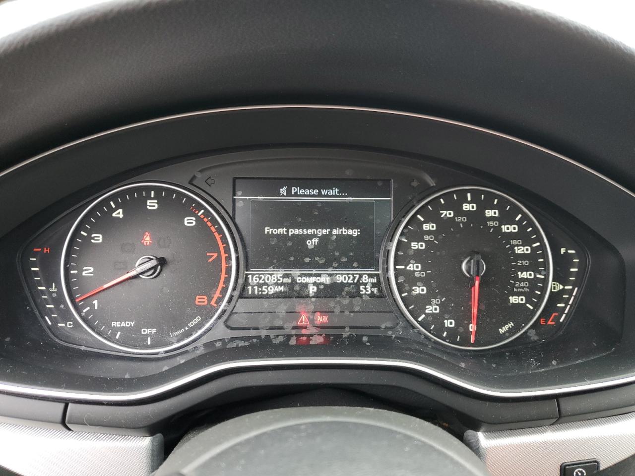 2017 Audi A4 VIN WAUANAF4XHN005594 Copart auction photo, front end / minor dent/scratches damage thumbnail 9