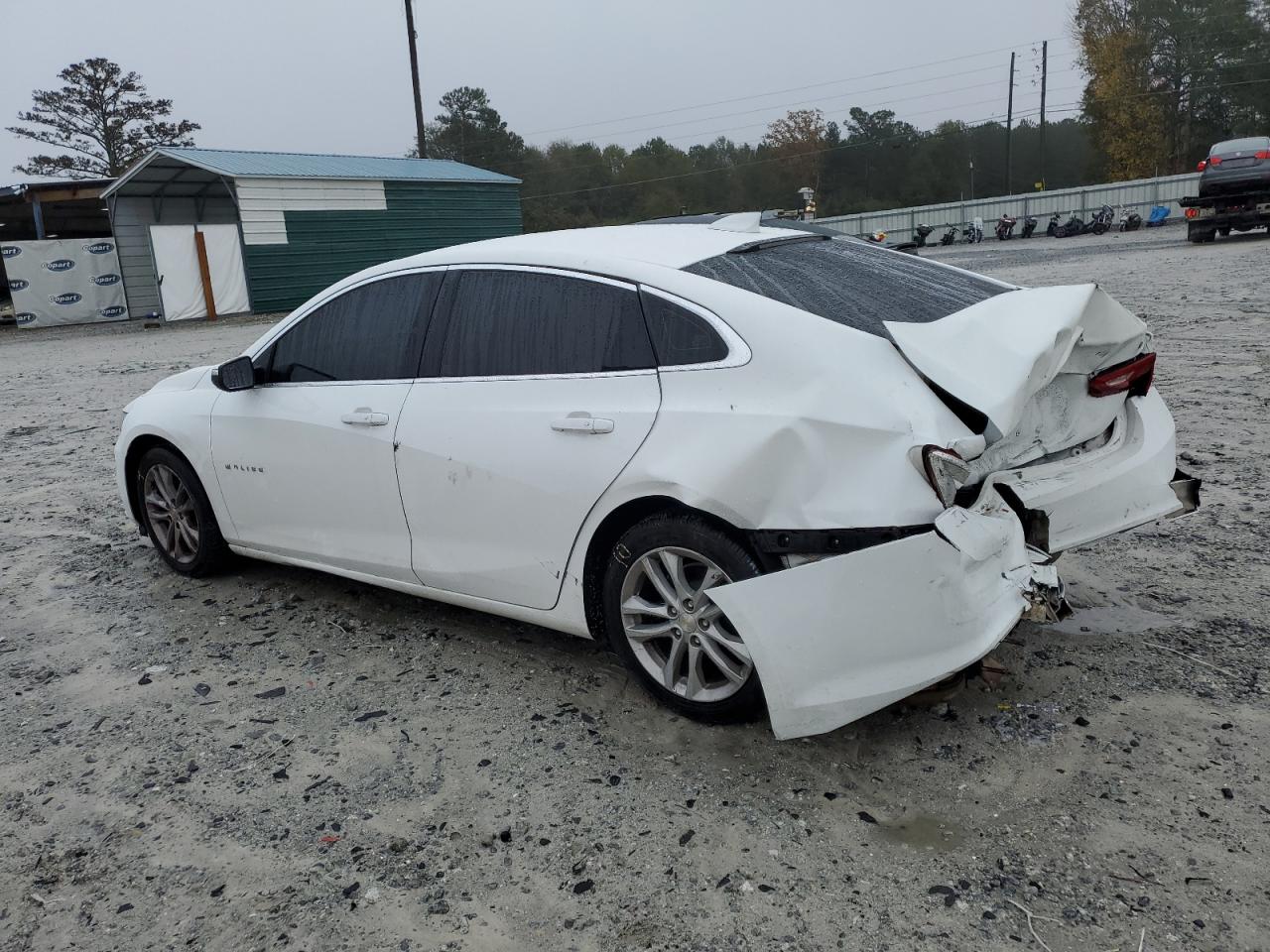 2017 Chevrolet Malibu VIN 1G1ZE5ST9HF139753 Copart auction photo, rear end damage thumbnail 2