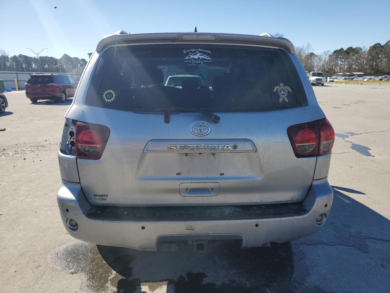 2018 Toyota Sequoia VIN 5TDBW5G19JS156071 Copart auction photo, all over / stripped damage thumbnail 6