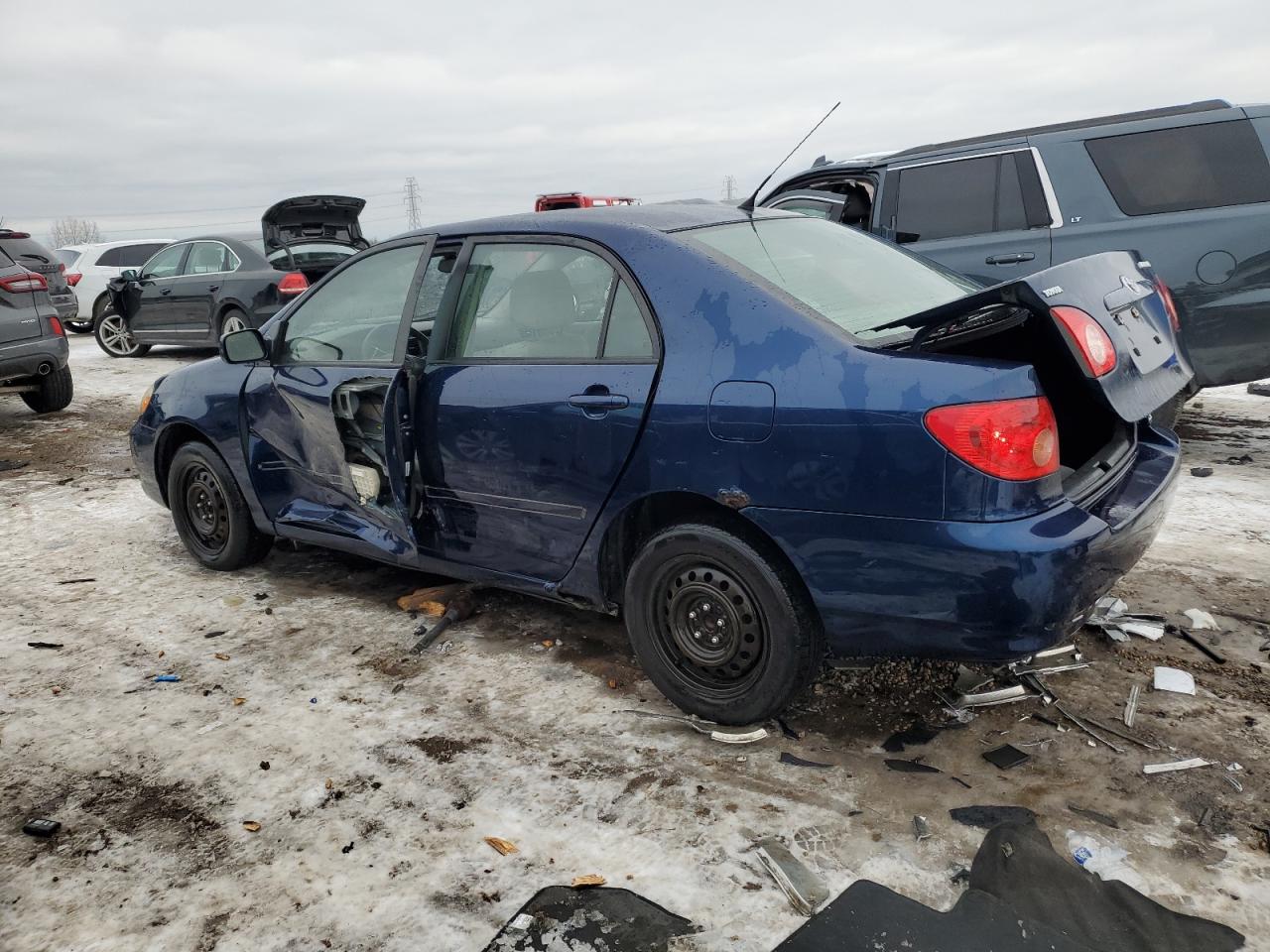 2007 Toyota Corolla VIN 1NXBR30E37Z900563 Copart auction photo, side damage thumbnail 2