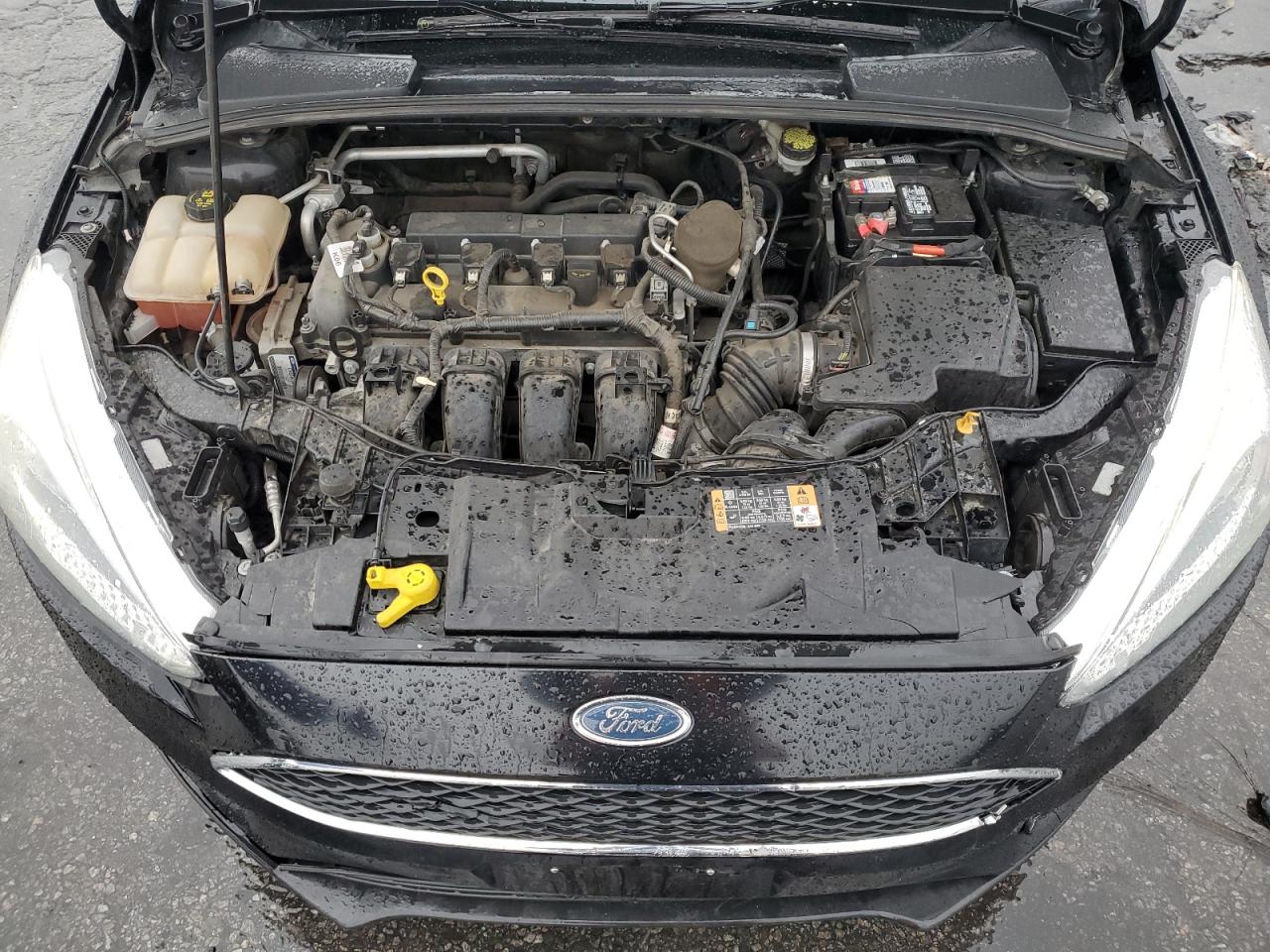 2016 Ford Focus VIN 1FADP3F23GL285346 Copart auction photo, front end / rear end damage thumbnail 13