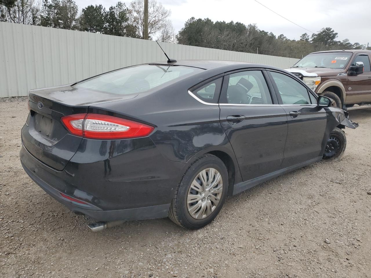 2014 Ford Fusion VIN 1FA6P0G70E5401606 Copart auction photo, front end damage thumbnail 3