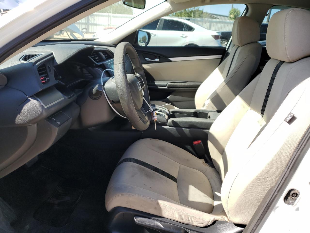 2018 Honda Civic VIN 19XFC2F55JE017496 Copart auction photo, hail / minor dent/scratches damage thumbnail 7