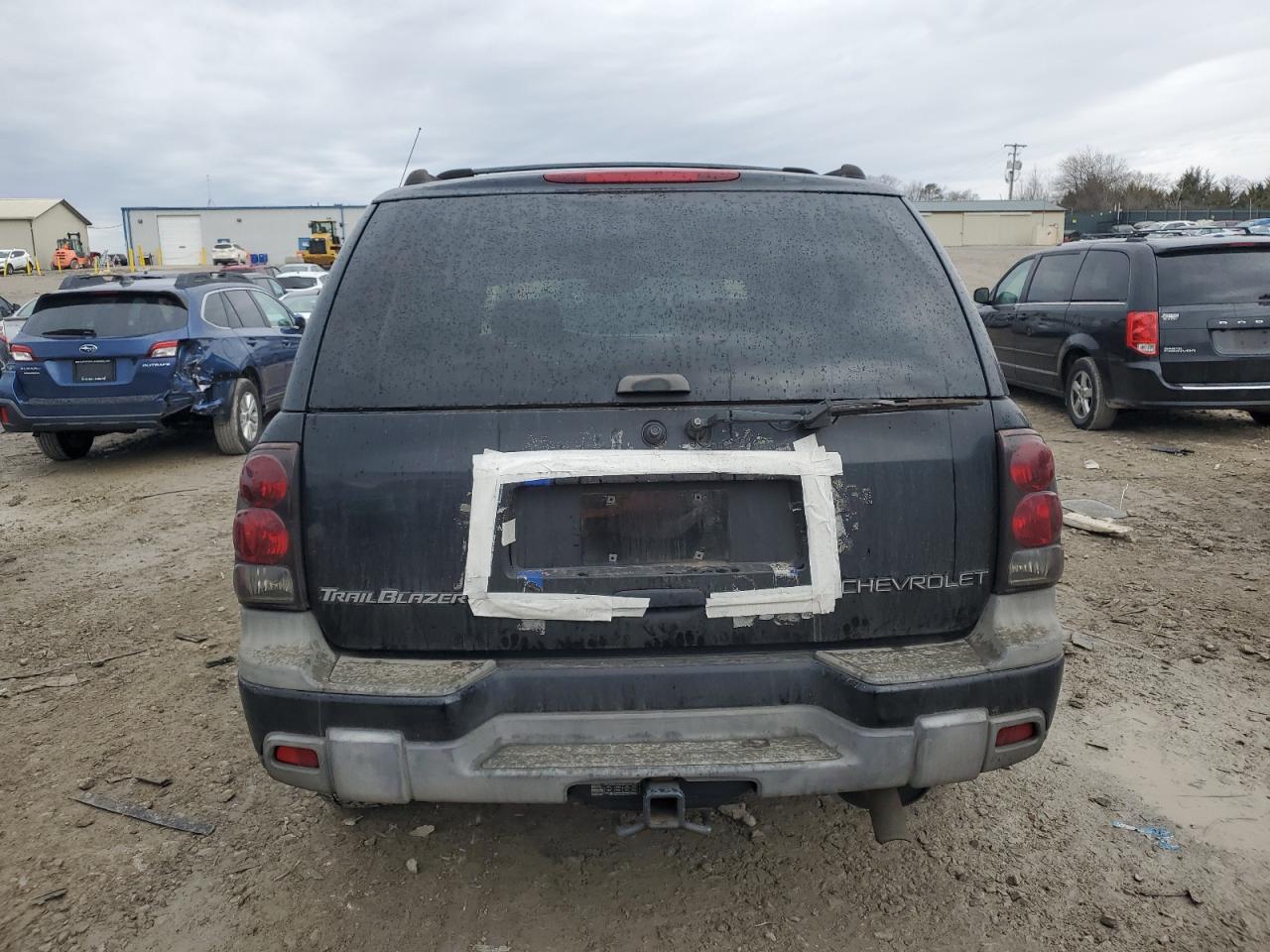 2002 Chevrolet TrailBlazer VIN 1GNDT13SX22238920 Copart auction photo, front end / side damage thumbnail 6