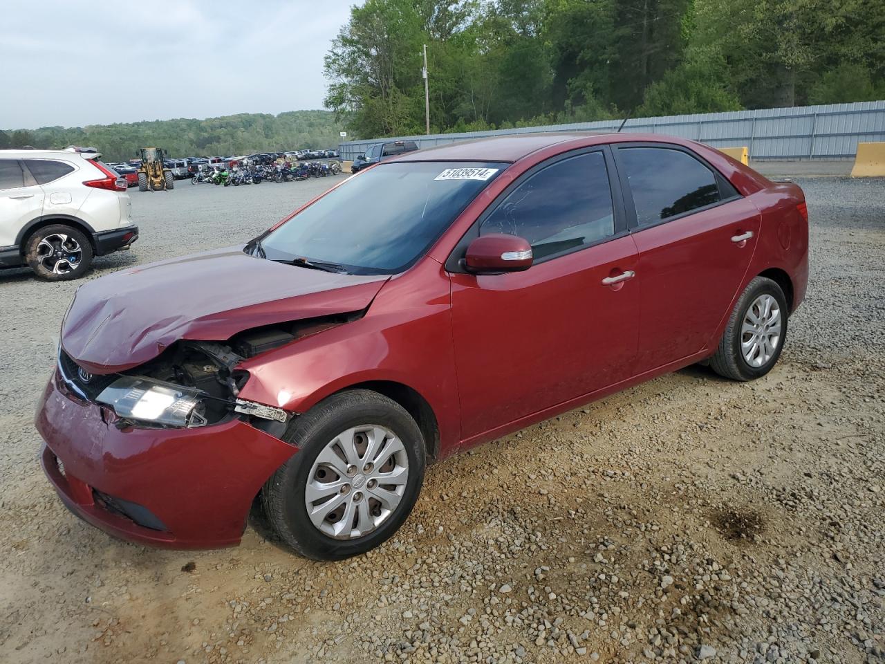 2010 KIA Forte VIN KNAFU4A24A5834974